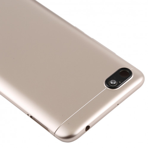 Coque Arrière avec Touches Latérales pour Xiaomi Redmi 6A (Or) SH34JL626-06