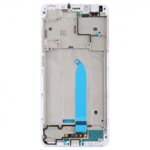 Lunette de cadre central pour Xiaomi Redmi 6 / Redmi 6A (blanc) SH935W898-06