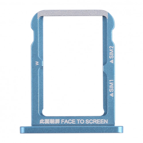 Double support de carte SIM pour Xiaomi Mi 6X (bleu) SH939L1791-05