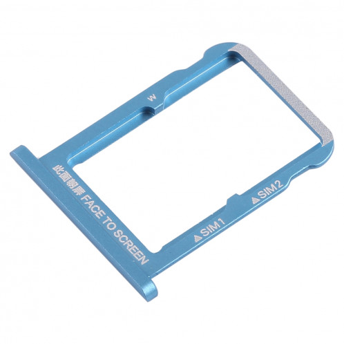 Double support de carte SIM pour Xiaomi Mi 6X (bleu) SH939L1791-05