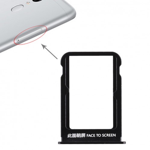 Bac à carte SIM pour Xiaomi Note 3 (noir) SH943B22-05