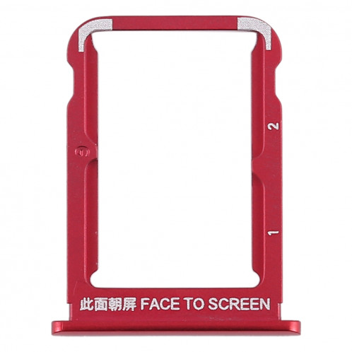 Bac à carte SIM pour Xiaomi Mi 8 SE (rouge) SH945R1345-05