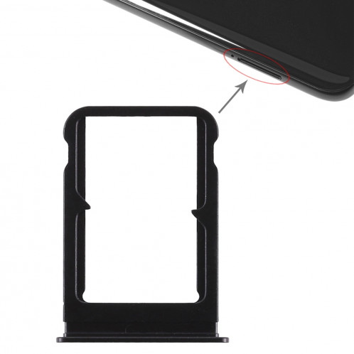 Double support de carte SIM pour Xiaomi Mi 8 (noir) SH953B1110-05