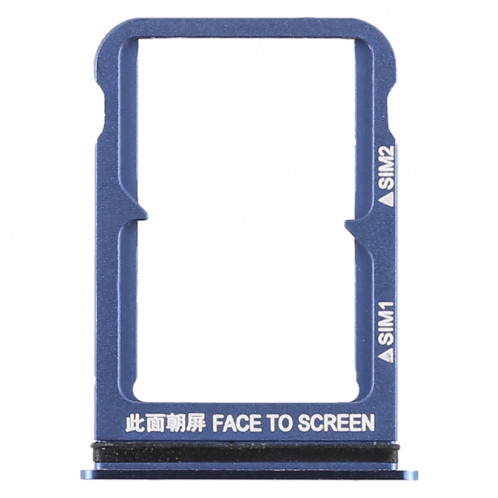 Double support de carte SIM pour Xiaomi Mi 8 (bleu) SH953L391-05