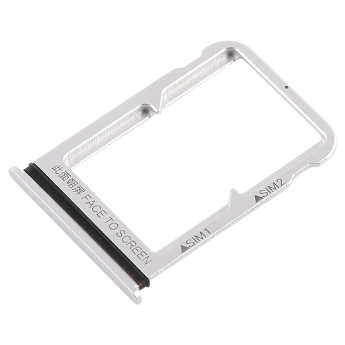 Double support de carte SIM pour Xiaomi Mi 8 (Argent) SH953S698-05