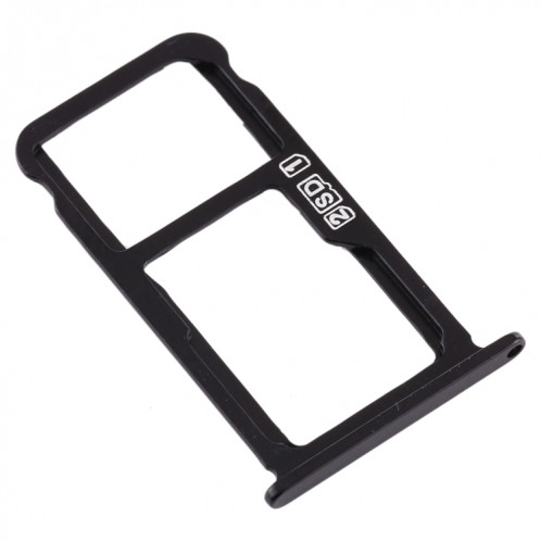 Plateau pour carte SIM + Plateau pour carte SIM / Plateau pour carte Micro SD pour Nokia X7 / 8.1 / 7.1 Plus / TA-1131 (Noir) SH959B260-05