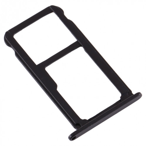 Plateau pour carte SIM + Plateau pour carte SIM / Plateau pour carte Micro SD pour Nokia X7 / 8.1 / 7.1 Plus / TA-1131 (Noir) SH959B260-05