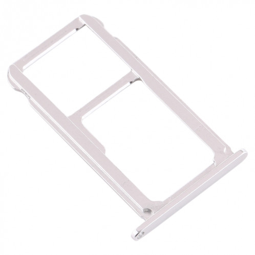 Plateau pour carte SIM + Plateau pour carte SIM / Plateau pour carte Micro SD pour Nokia X7 / 8.1 / 7.1 Plus / TA-1131 (Argent) SH959S1779-05