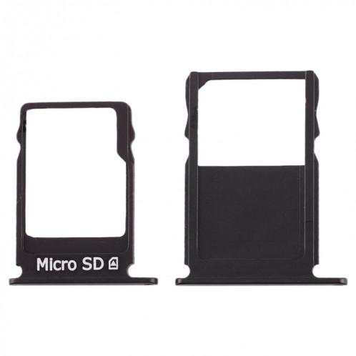 Plateau pour carte SIM + Plateau pour carte Micro SD pour Nokia 3 TA-1020 TA-1028 TA-1032 TA-1038 (Noir) SH960B1489-05