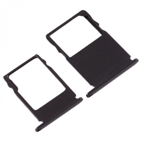 Plateau pour carte SIM + Plateau pour carte Micro SD pour Nokia 3 TA-1020 TA-1028 TA-1032 TA-1038 (Noir) SH960B1489-05