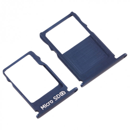 Plateau pour carte SIM + Plateau pour carte Micro SD pour Nokia 3 TA-1020 TA-1028 TA-1032 TA-1038 (Bleu) SH960L1350-05