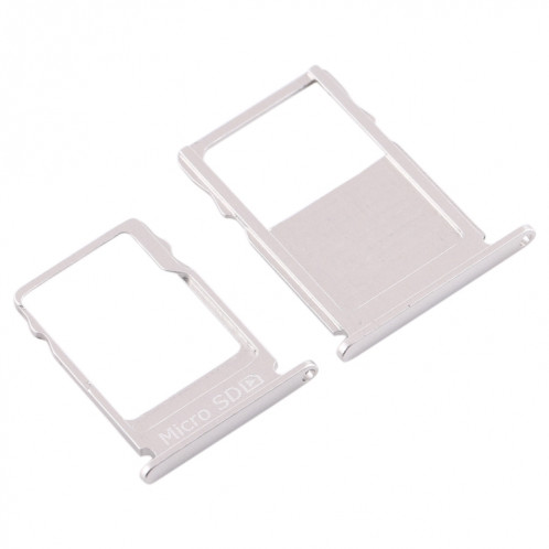 Plateau pour carte SIM + Plateau pour carte Micro SD pour Nokia 3 TA-1020 TA-1028 TA-1032 TA-1038 (Argent) SH960S483-05