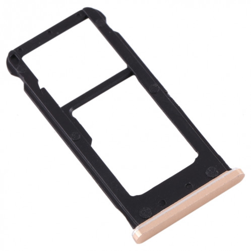 Plateau pour carte SIM + Plateau pour carte SIM / Plateau pour carte Micro SD pour Nokia 6.1 / 6 (2018) / TA-1043 TA-1045 TA-1050 TA-1054 TA-1068 (Or) SH962J839-05