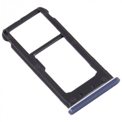 Plateau pour carte SIM + Plateau pour carte SIM / Plateau pour carte Micro SD pour Nokia 6.1 / 6 (2018) / TA-1043 TA-1045 TA-1050 TA-1054 TA-1068 (Bleu) SH962L267-05