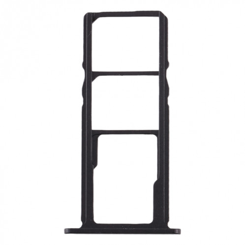 Plateau pour carte SIM + Plateau pour carte SIM + Plateau pour carte Micro SD pour Nokia 3.2 TA-1156 TA-1159 TA-1164 (Noir) SH972B1169-05