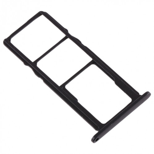 Plateau pour carte SIM + Plateau pour carte SIM + Plateau pour carte Micro SD pour Nokia 3.2 TA-1156 TA-1159 TA-1164 (Noir) SH972B1169-05
