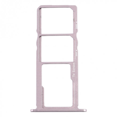 Plateau pour carte SIM + Plateau pour carte SIM + Plateau pour carte Micro SD pour Nokia 3.2 TA-1156 TA-1159 TA-1164 (Argent) SH972S352-05