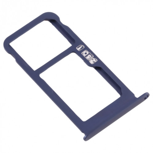 Plateau pour carte SIM + Plateau pour carte SIM / Plateau pour carte Micro SD pour Nokia X6 (2018) / TA-1099 / 6.1 Plus (Bleu) SH975L482-05