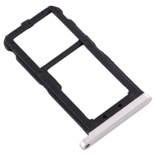 Plateau pour carte SIM + Plateau pour carte SIM / Plateau pour carte Micro SD pour Nokia 7 TA-1041 (Blanc) SH977W1257-05