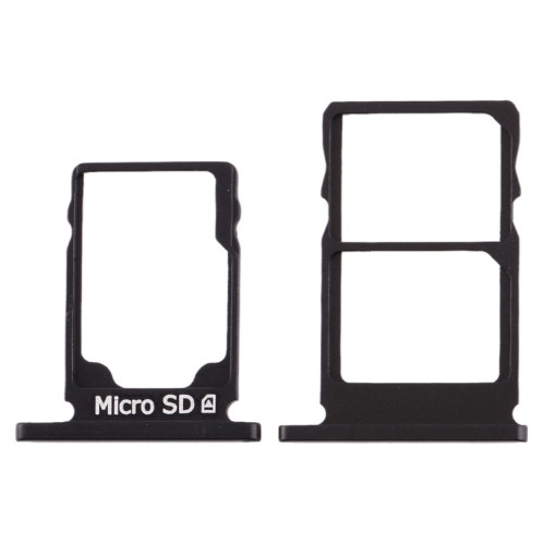 Plateau pour carte SIM + Plateau pour carte SIM + Plateau pour carte Micro SD pour Nokia 5.1 TA-1075 (Noir) SH979B1006-05
