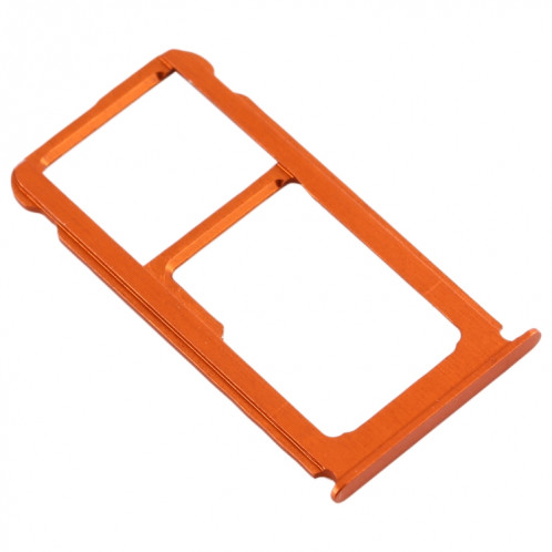 Plateau pour carte SIM + Plateau pour carte SIM / Plateau pour carte Micro SD pour Nokia 7 Plus TA-1062 (Orange) SH982E898-05