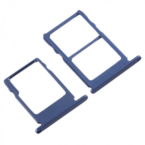 Plateau pour carte SIM + Plateau pour carte SIM + Plateau pour carte Micro SD pour Nokia 5 / N5 TA-1024 TA-1027 TA-1044 TA-1053 (Bleu) SH983L983-05