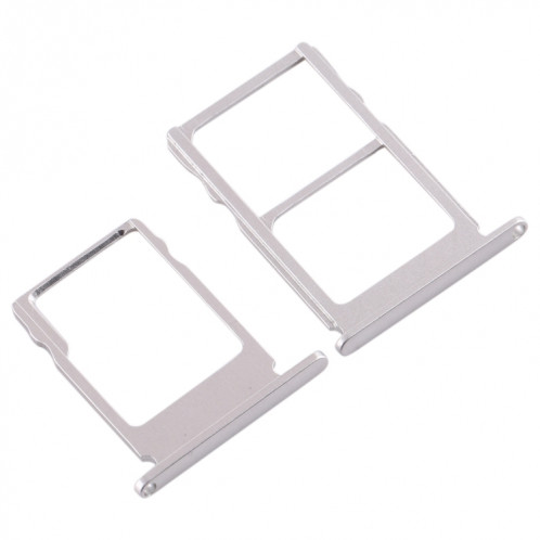 Plateau pour carte SIM + Plateau pour carte SIM + Plateau pour carte Micro SD pour Nokia 5 / N5 TA-1024 TA-1027 TA-1044 TA-1053 (Blanc) SH983W442-05