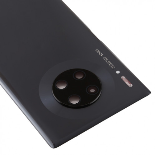 Cache arrière de batterie d'origine avec objectif d'appareil photo pour Huawei Mate 30 Pro (noir) SH99BL77-06