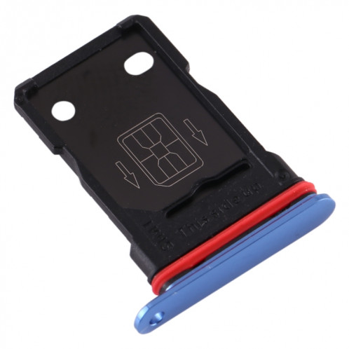 Pour plateau de carte SIM OnePlus 7T + plateau de carte SIM (bleu) SH014L1751-05