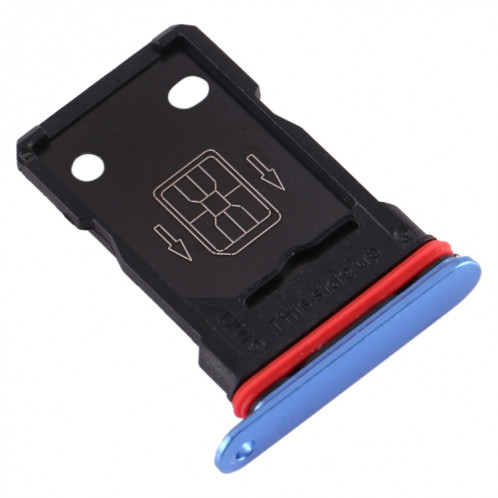 Pour plateau de carte SIM unique OnePlus 7T (bleu) SH015L1887-05