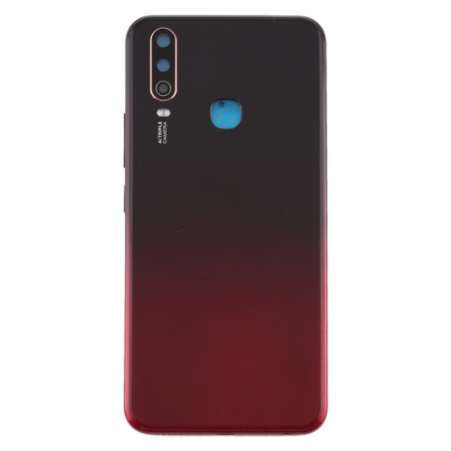 Pour le couvercle arrière de la batterie Vivo Y3 avec objectif d'appareil photo (rouge) SH68RL176-06