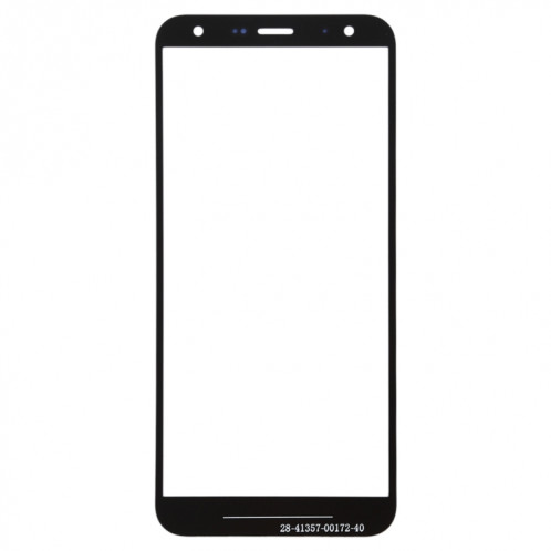 Lentille en verre extérieur de l'écran avant pour LG G6 H870 H870DS H873 H872 LS993 VS998 US997 (noir) SH074B1371-06
