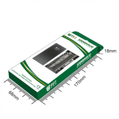 BEST BST-8934A Kit d'outils de tournevis 24 en 1 SB5092323-07
