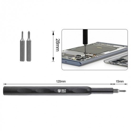 BEST BST-504 Kit d'outils de démontage de téléphone portable 9 en 1 pour smartphone Samsung SB5094107-06