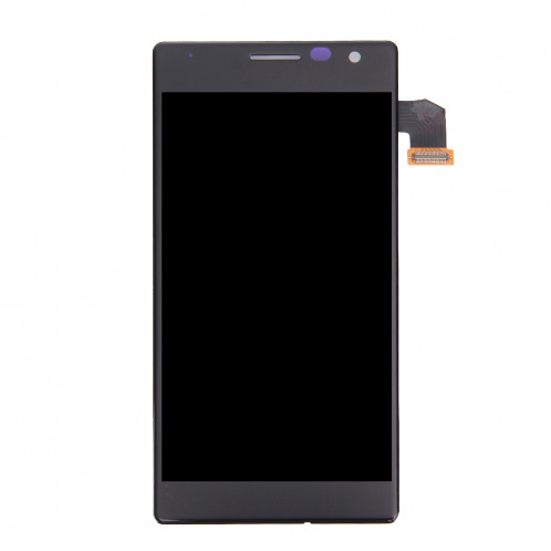iPartsBuy LCD Écran + Écran Tactile Digitizer Assemblée pour Nokia Lumia 730 (Noir) SI51061743-06