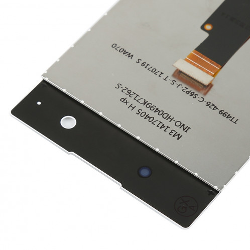 iPartsAcheter pour Sony Xperia XA1 écran LCD + écran tactile Digitizer Assemblée (Blanc) SI11WL1804-08