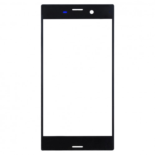 iPartsAcheter pour Sony Xperia XZ Lentille extérieure en verre (Noir) SI33BL1934-06