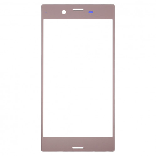 iPartsAcheter pour Sony Xperia XZ Lentille extérieure en verre (Rose Gold) SI3RGL1298-06