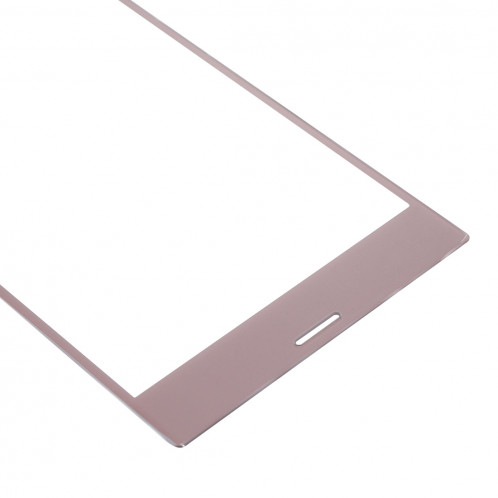 iPartsAcheter pour Sony Xperia XZ Lentille extérieure en verre (Rose Gold) SI3RGL1298-06