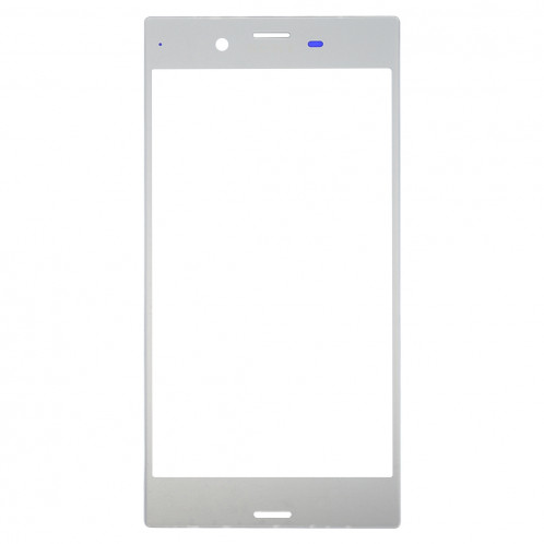 iPartsAcheter pour Sony Xperia XZ Lentille extérieure en verre (Platinum) SI33SL1607-06