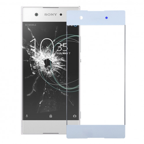 iPartsAcheter pour Sony Xperia XA1 Lentille extérieure en verre (blanc) SI35WL611-06