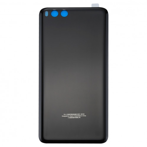 iPartsBuy Xiaomi Mi Note 3 couvercle de la batterie d'origine avec adhésif (noir) SI42BL346-06