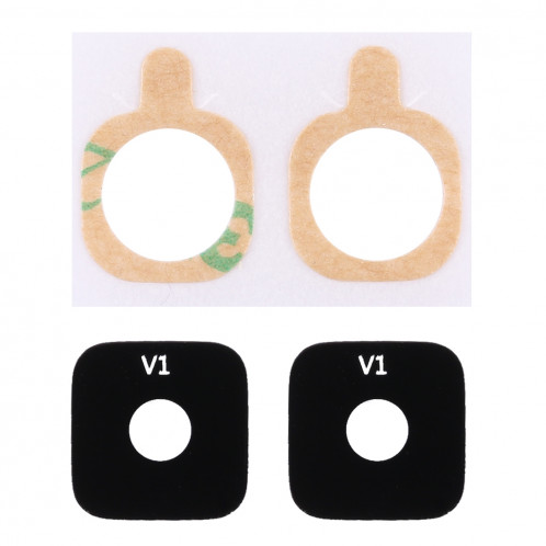 10 PCS Back Camera Lens Cover avec autocollant pour Galaxy Alpha / G850 SH51911082-04