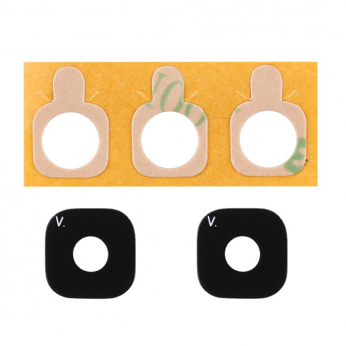 10 PCS Back Camera Lens Cover avec autocollant pour Galaxy J2 Pro (2018) SH51941091-04