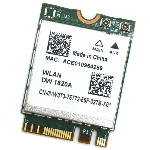 Carte sans fil WiFi DW1820A BCM94350ZAE 802.11ac BT4.1 867Mbps M.2 / NGFF SH52171912-04