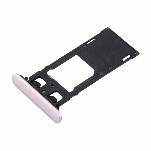 iPartsAcheter pour Sony Xperia XZ (Dual SIM Version) Carte SIM et Micro SD / Carte SIM (Argent) SI270S88-05