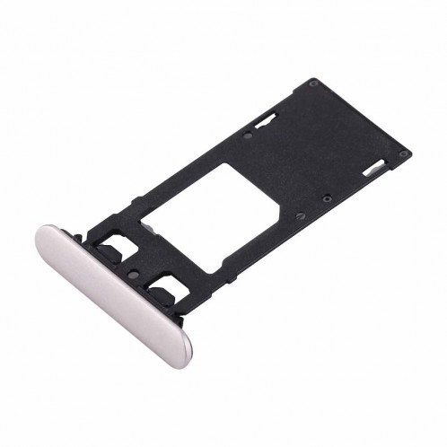 iPartsAcheter pour Sony Xperia XZs (Single SIM Version) Carte SIM et Micro SD (Argent) SI271S502-05