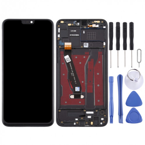 Écran LCD et numériseur complet avec cadre pour Huawei Honor 8X (noir) SH276B358-06