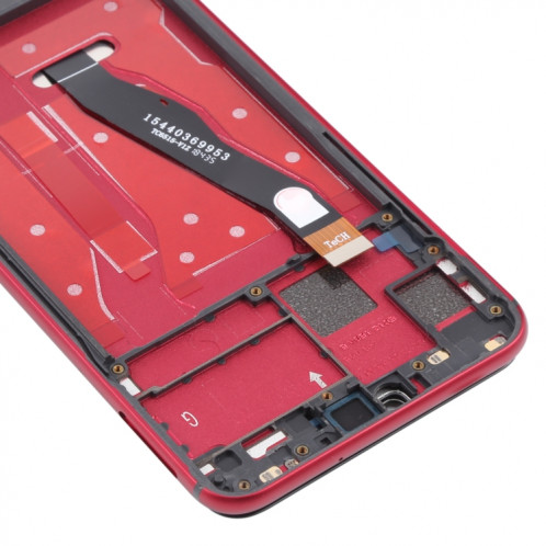 Écran LCD et numériseur Assemblage complet avec cadre pour Huawei Honor 8x (rouge) SH276R1661-07