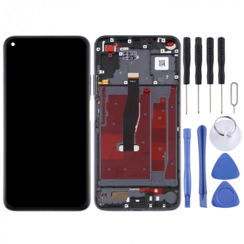 Écran LCD et numériseur complet avec cadre pour Huawei Honor 20 (noir) SH279B165-06